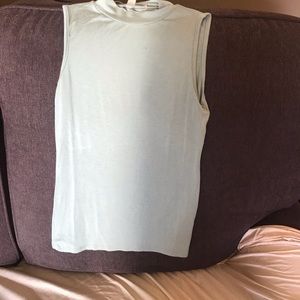 Turtle neck tank top